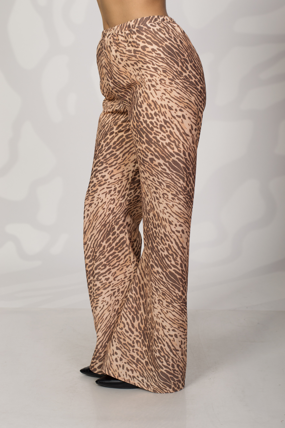 Панталон с щампа леопард